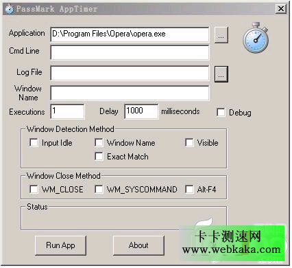 PassMarkAppTimer軟件啟動(dòng)測(cè)速工具