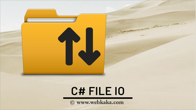 C# FileStream、StreamWriter、StreamReader、TextWriter、TextReader