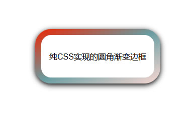 一款純CSS實(shí)現(xiàn)的精致好看的圓角漸變邊框