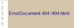 ErrorDocument 設(shè)置404無(wú)效