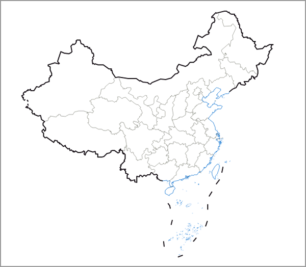 高德中國地圖JSON文件、SVG文件